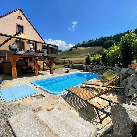 Ferienhaus Kappel Mit Pool Freiburg im Breisgau Exteriör bild
