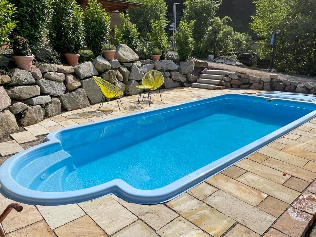 Ferienhaus Kappel Mit Pool Freiburg im Breisgau Exteriör bild